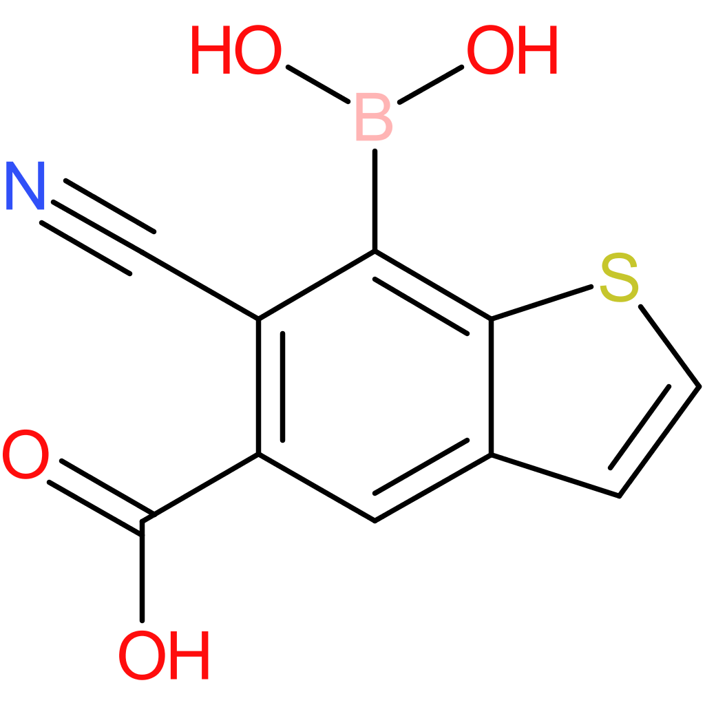 5-carboxy-6-cyanobenzothiophene-7-boronic acid