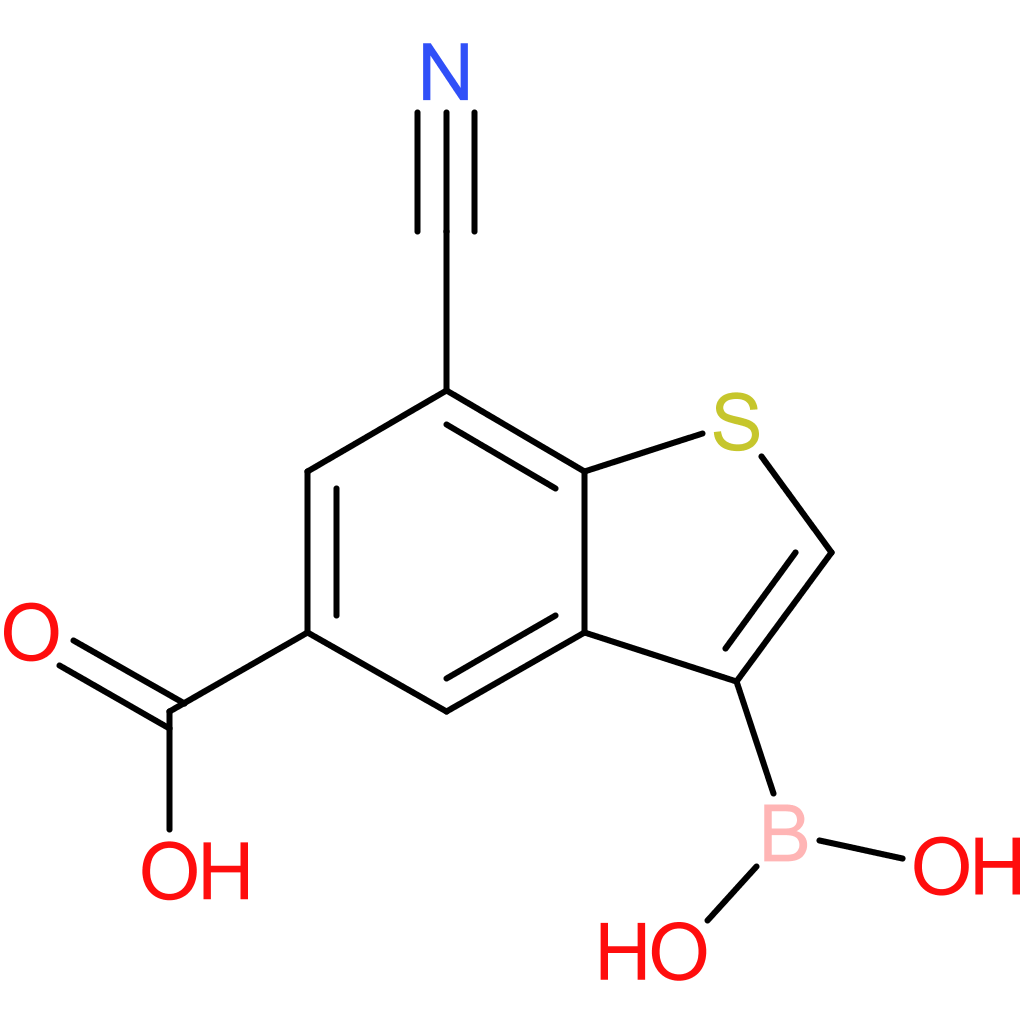 5-carboxy-7-cyanobenzothiophene-3-boronic acid