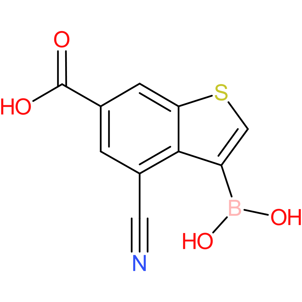 6-carboxy-4-cyanobenzothiophene-3-boronic acid