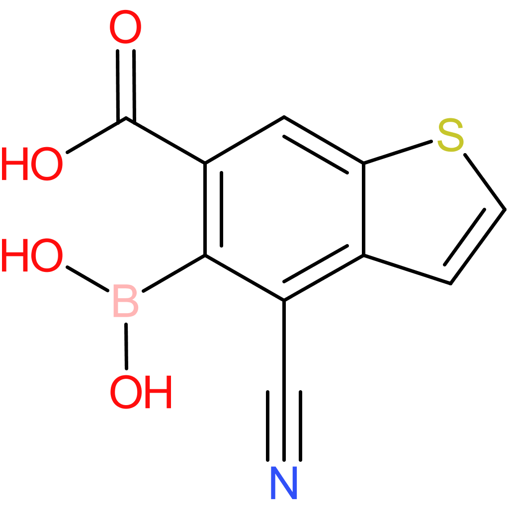 6-carboxy-4-cyanobenzothiophene-5-boronic acid