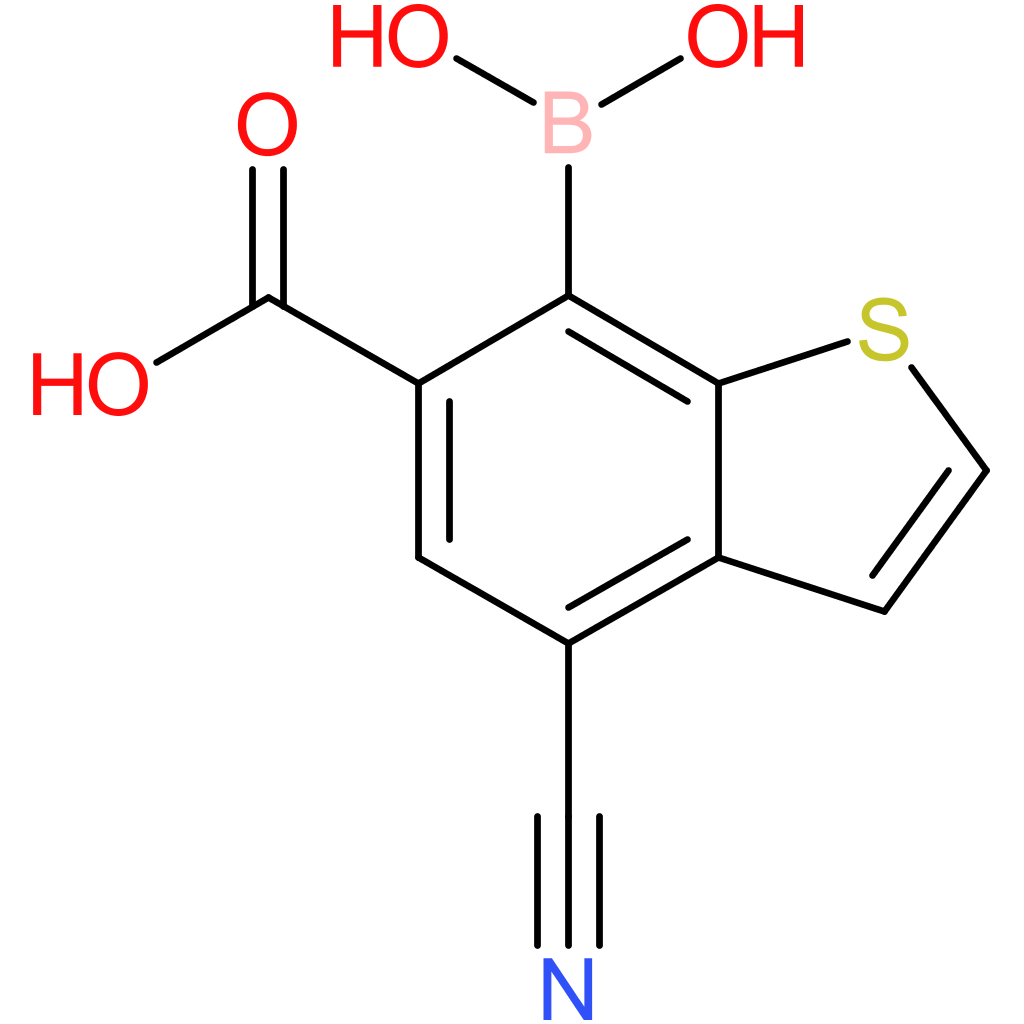 6-carboxy-4-cyanobenzothiophene-7-boronic acid