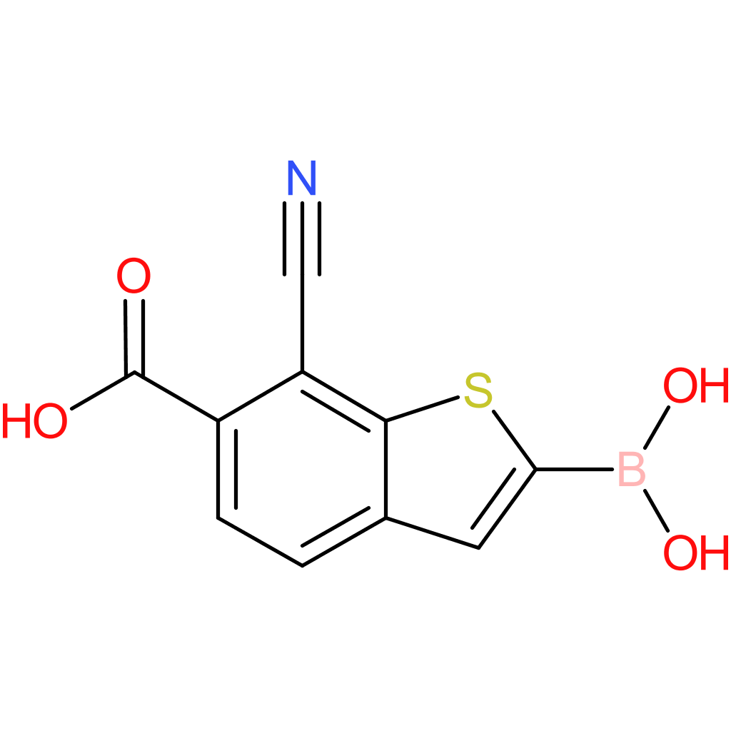 6-carboxy-7-cyanobenzothiophene-2-boronic acid