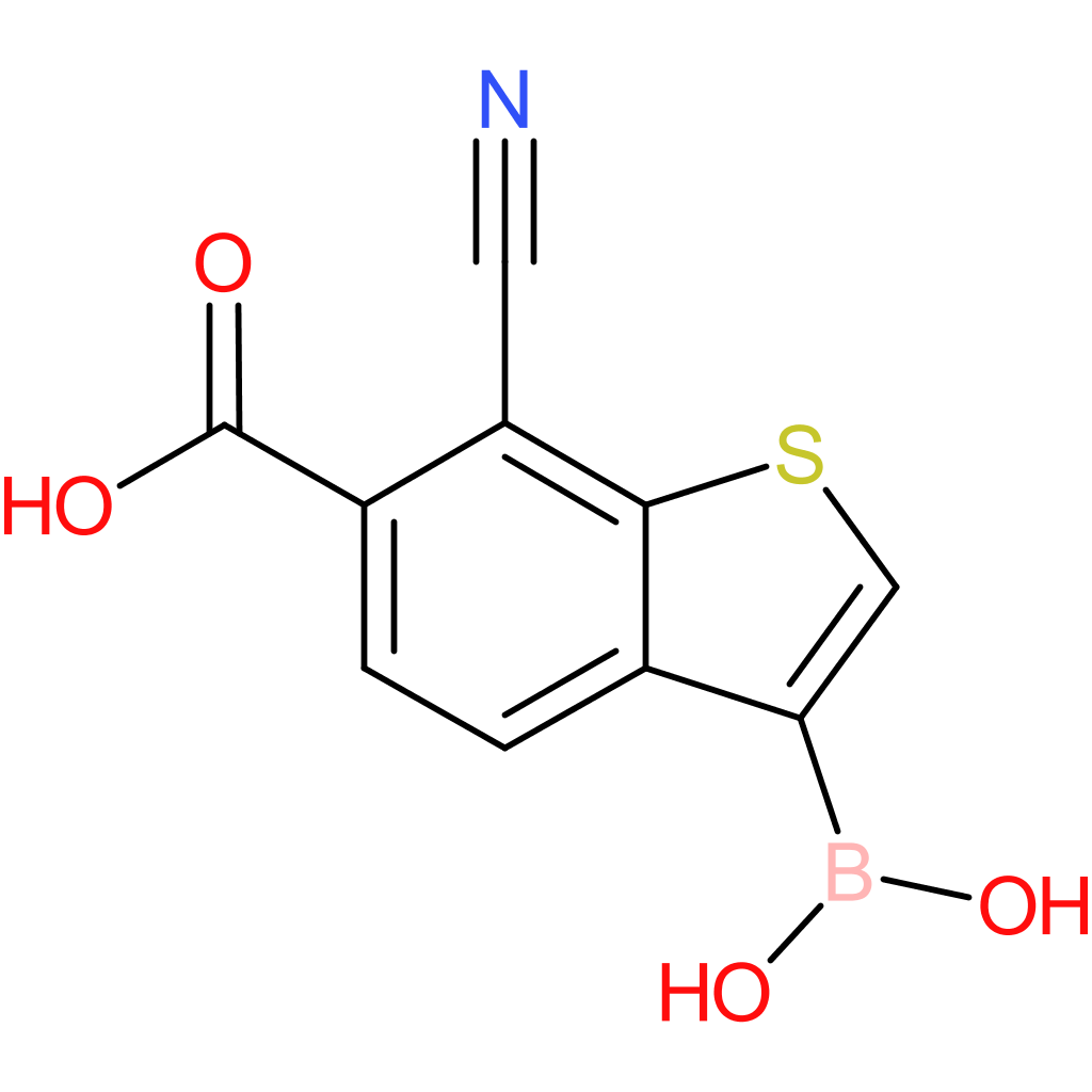 6-carboxy-7-cyanobenzothiophene-3-boronic acid