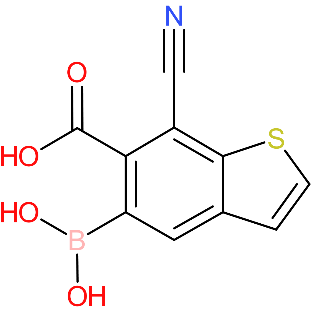 6-carboxy-7-cyanobenzothiophene-5-boronic acid