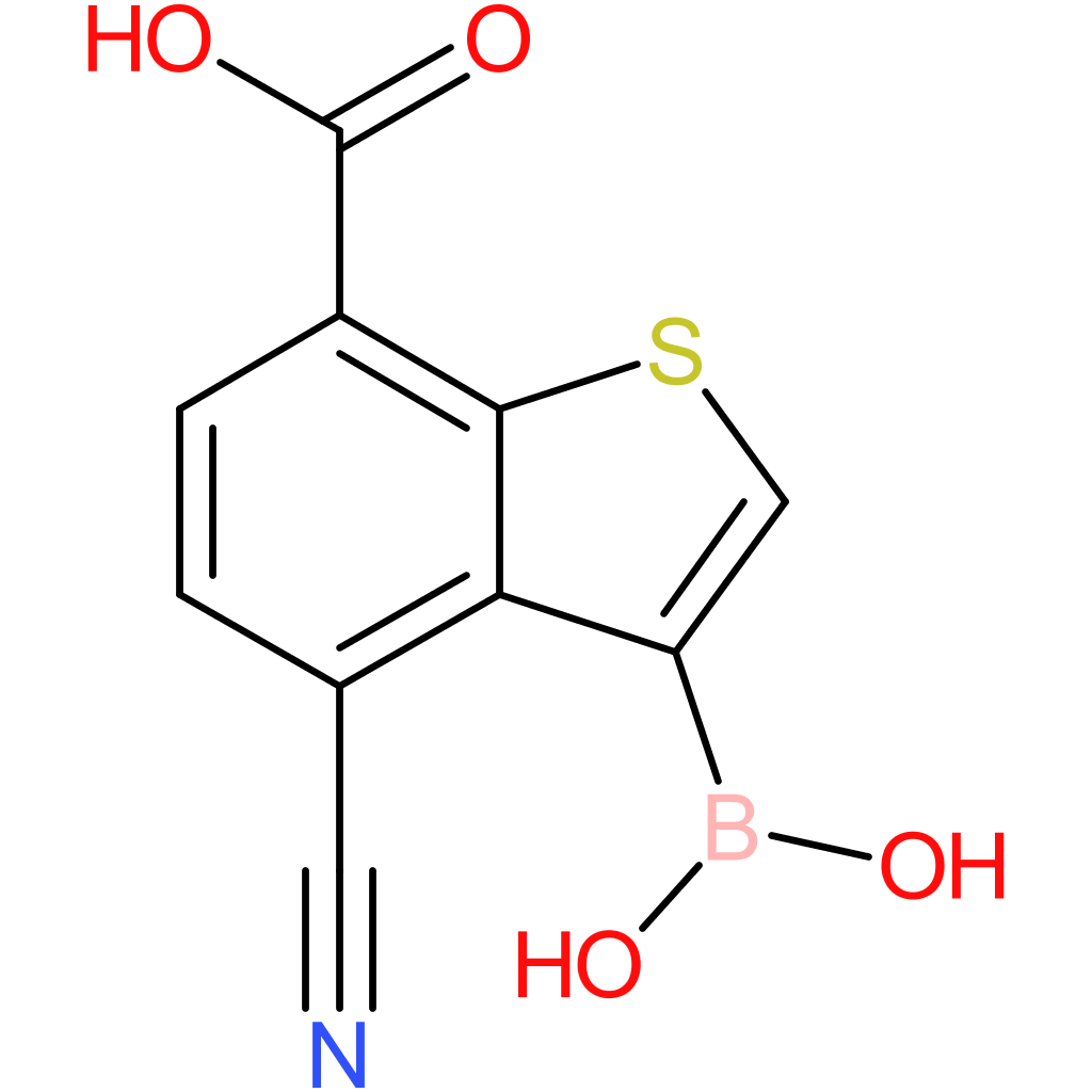 7-carboxy-4-cyanobenzothiophene-3-boronic acid