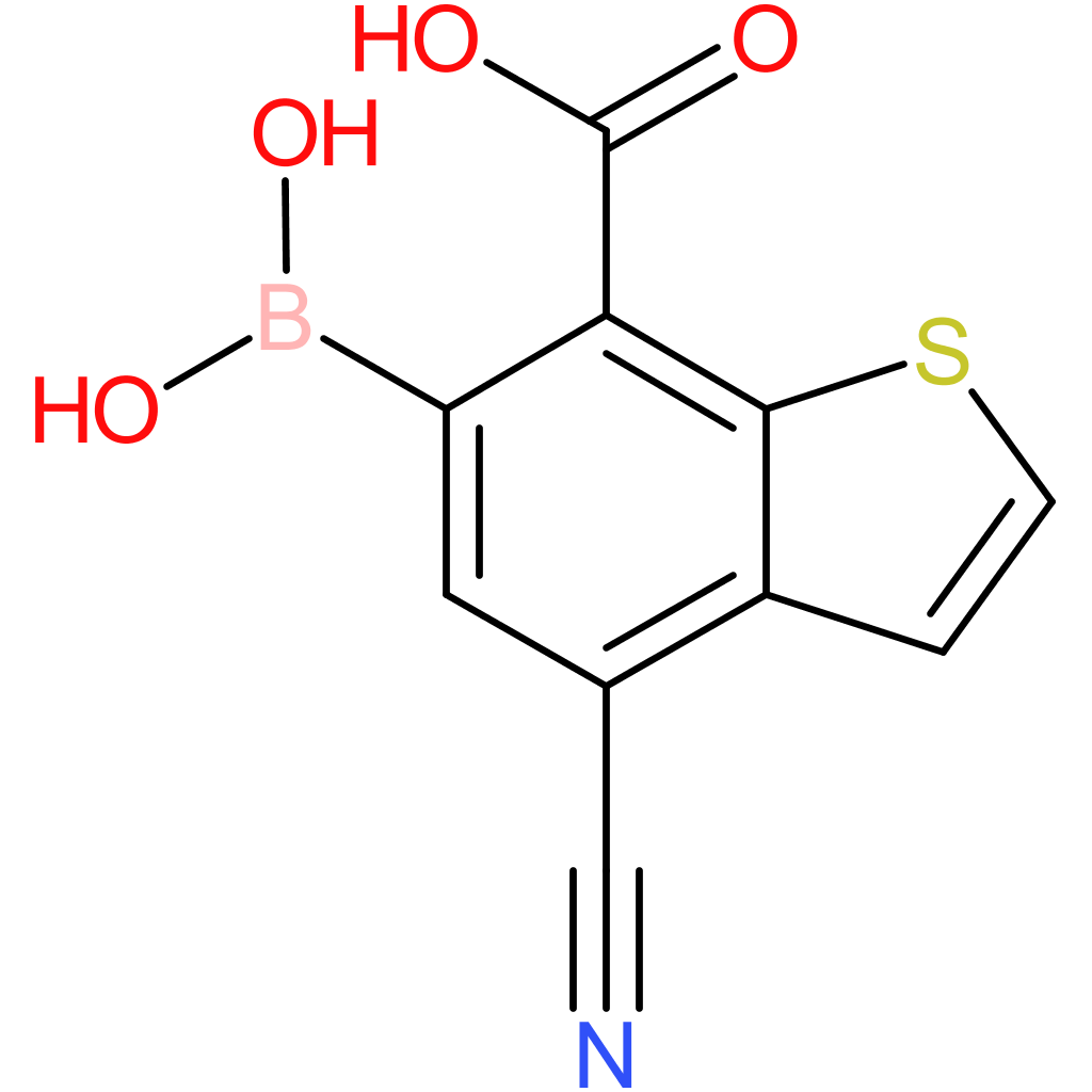 7-carboxy-4-cyanobenzothiophene-6-boronic acid