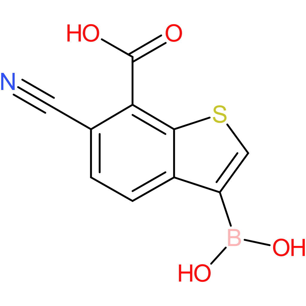 7-carboxy-6-cyanobenzothiophene-3-boronic acid