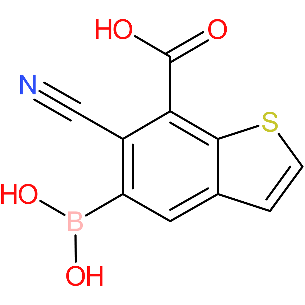 7-carboxy-6-cyanobenzothiophene-5-boronic acid