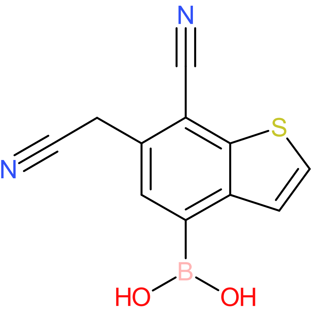 4-borono-7-cyanobenzothiophene-6-acetonitrile