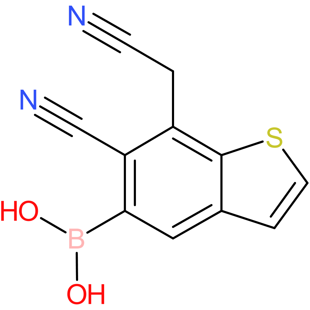 5-borono-6-cyanobenzothiophene-7-acetonitrile