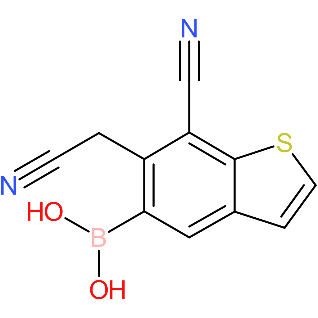 5-borono-7-cyanobenzothiophene-6-acetonitrile