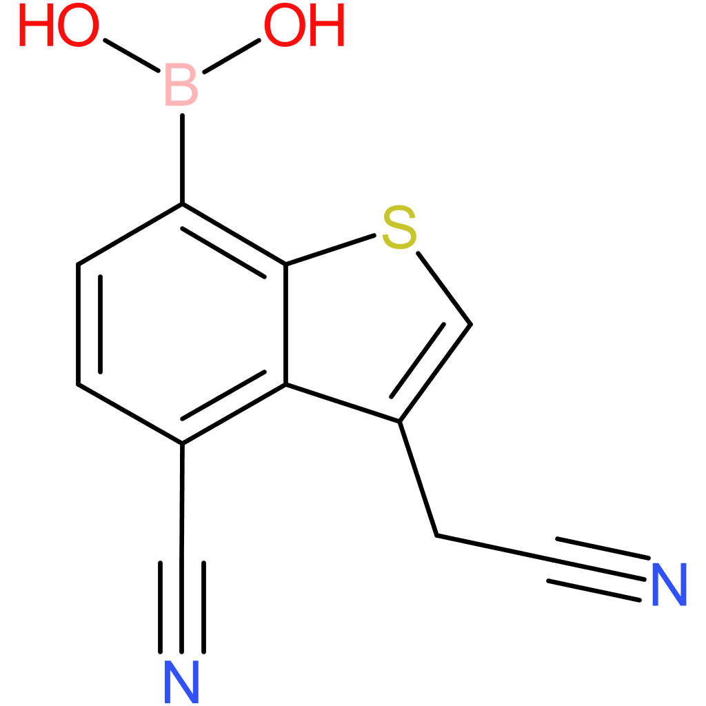 7-borono-4-cyanobenzothiophene-3-acetonitrile
