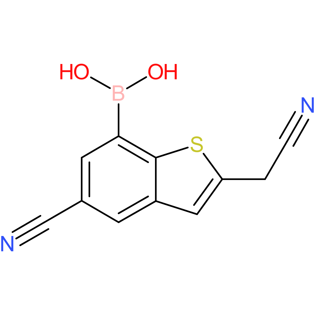 7-borono-5-cyanobenzothiophene-2-acetonitrile