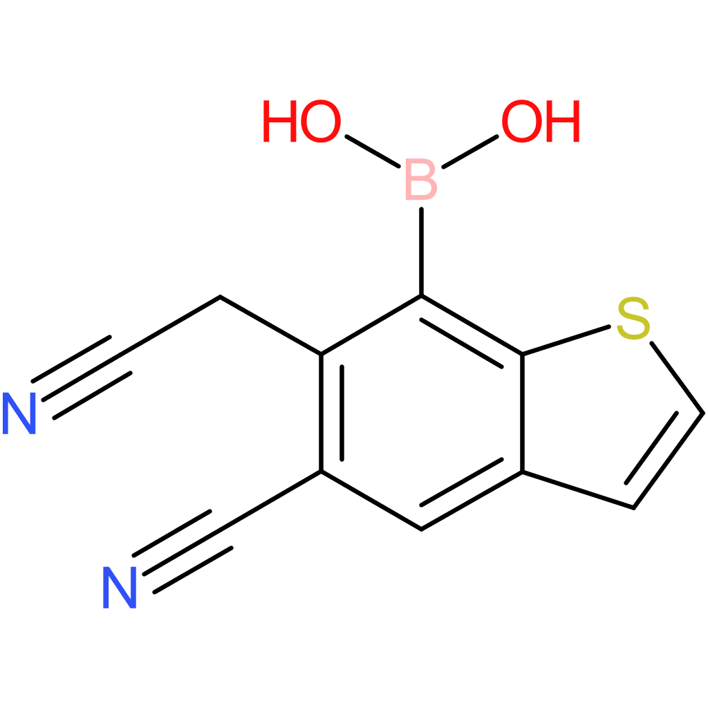 7-borono-5-cyanobenzothiophene-6-acetonitrile
