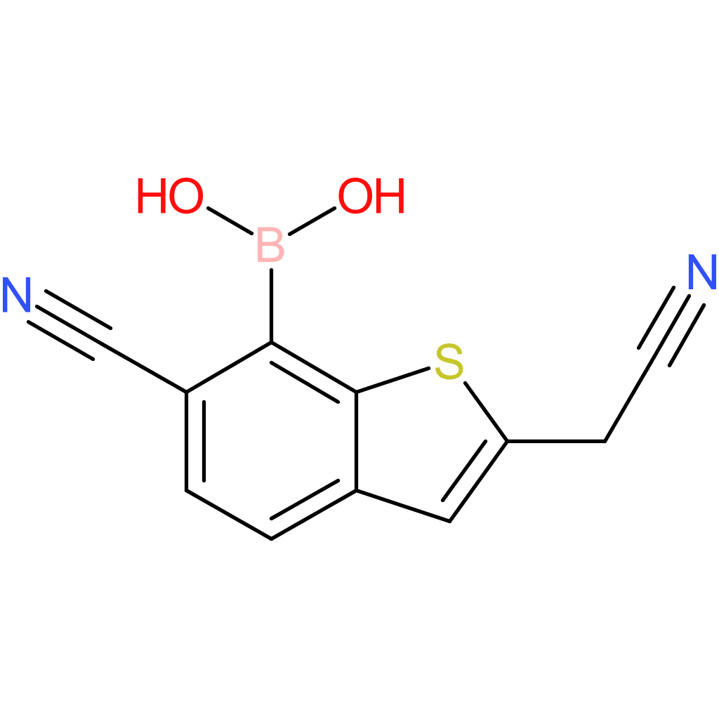 7-borono-6-cyanobenzothiophene-2-acetonitrile