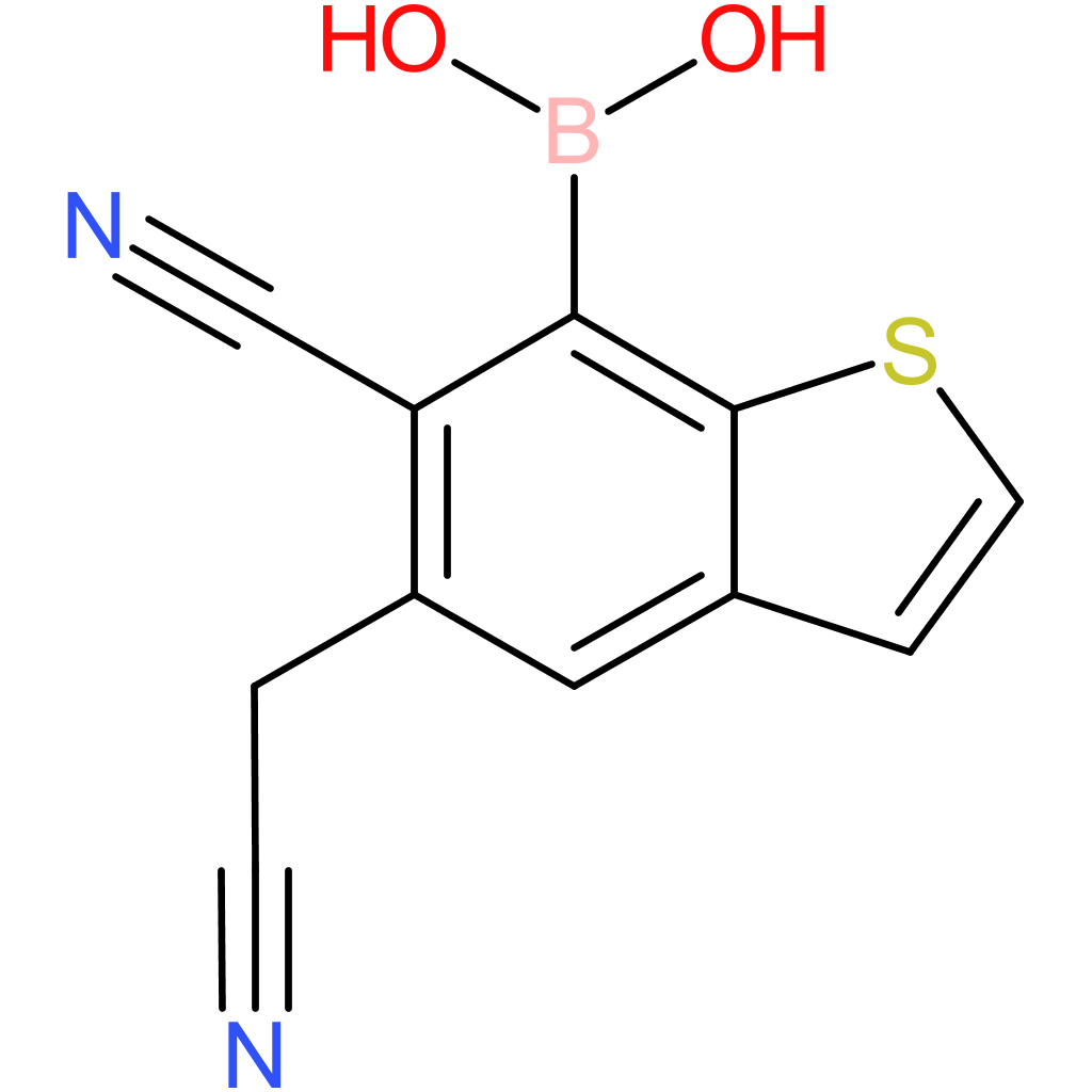 7-borono-6-cyanobenzothiophene-5-acetonitrile
