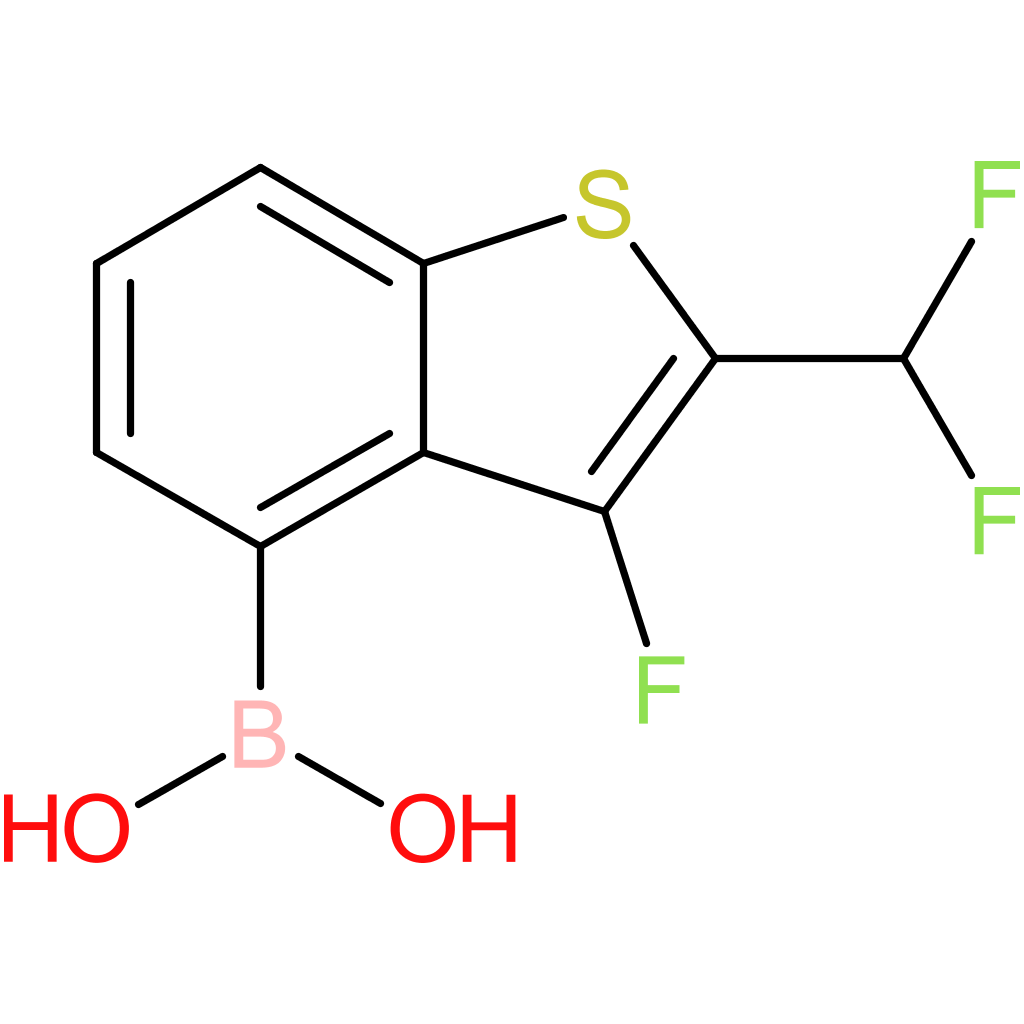 2-(difluoromethyl)-3-fluorobenzothiophene-4-boronic acid