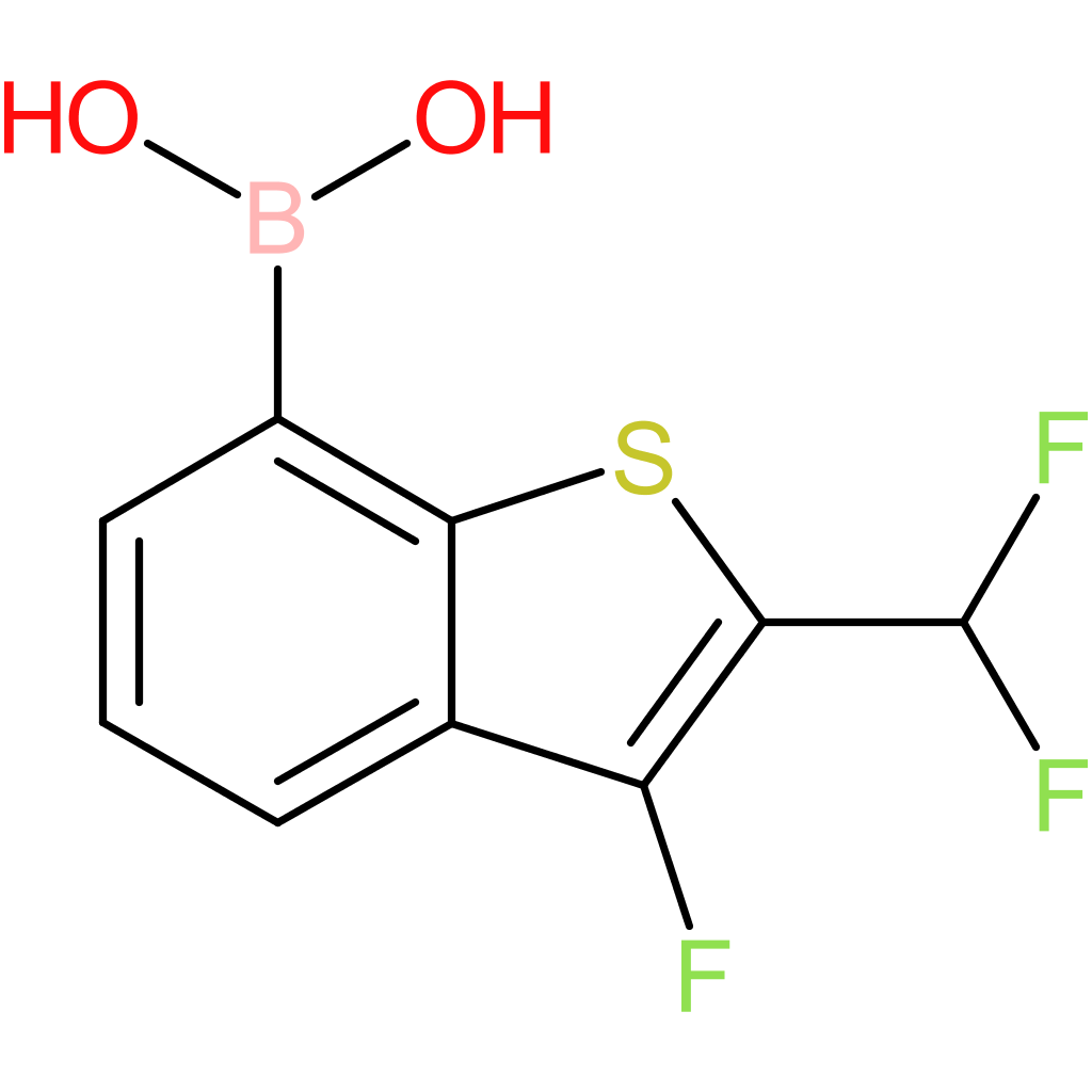 2-(difluoromethyl)-3-fluorobenzothiophene-7-boronic acid