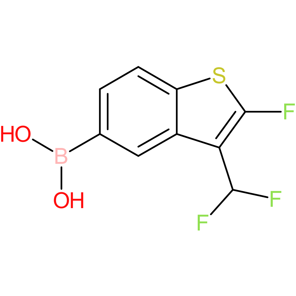 3-(difluoromethyl)-2-fluorobenzothiophene-5-boronic acid
