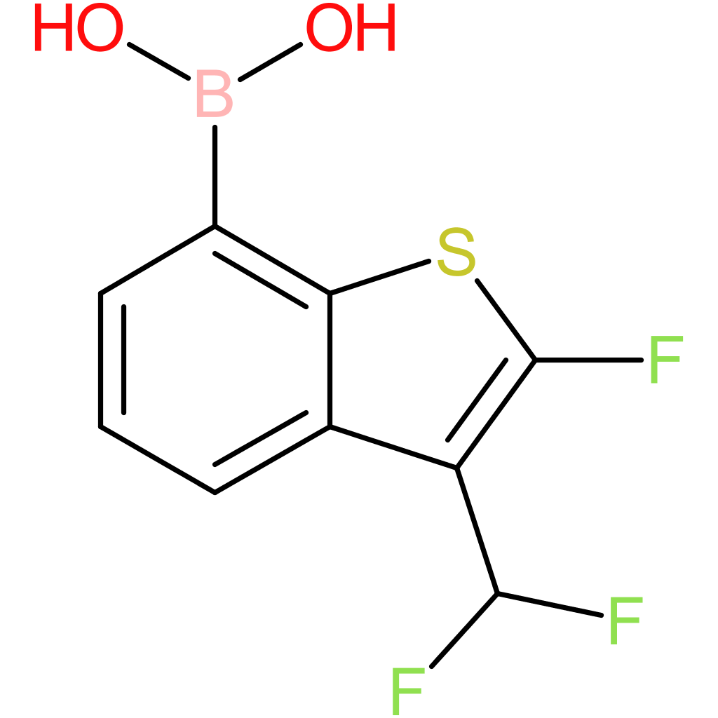 3-(difluoromethyl)-2-fluorobenzothiophene-7-boronic acid