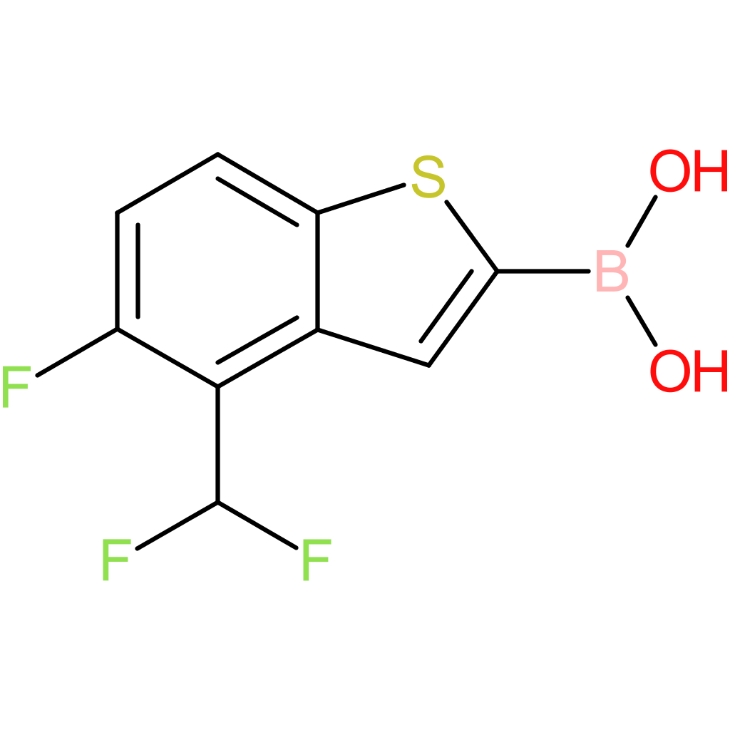 4-(difluoromethyl)-5-fluorobenzothiophene-2-boronic acid