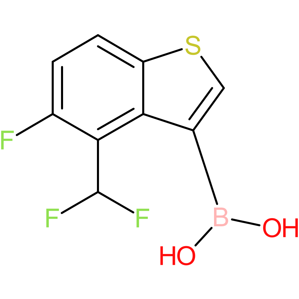 4-(difluoromethyl)-5-fluorobenzothiophene-3-boronic acid