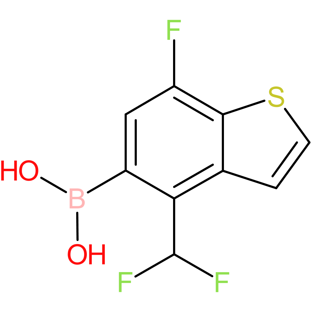 4-(difluoromethyl)-7-fluorobenzothiophene-5-boronic acid