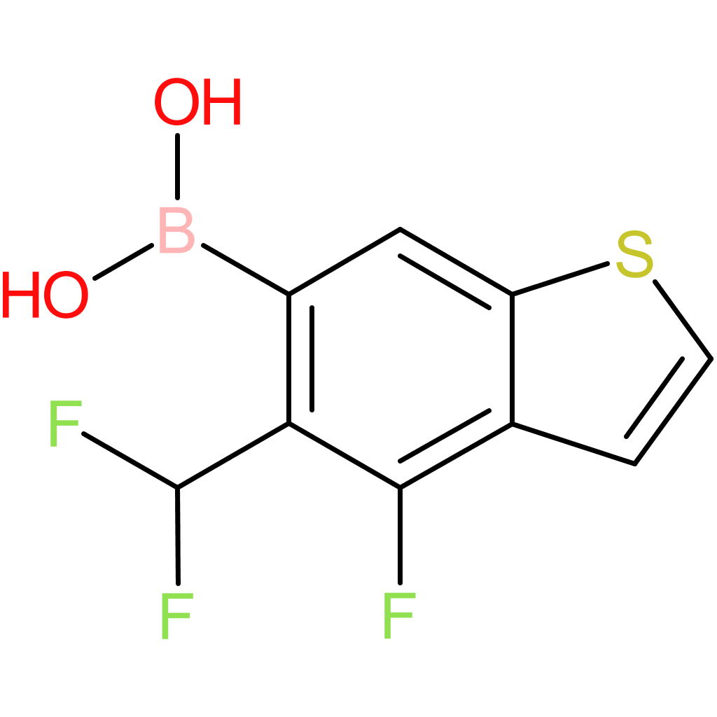 5-(difluoromethyl)-4-fluorobenzothiophene-6-boronic acid