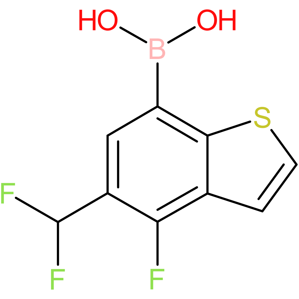 5-(difluoromethyl)-4-fluorobenzothiophene-7-boronic acid