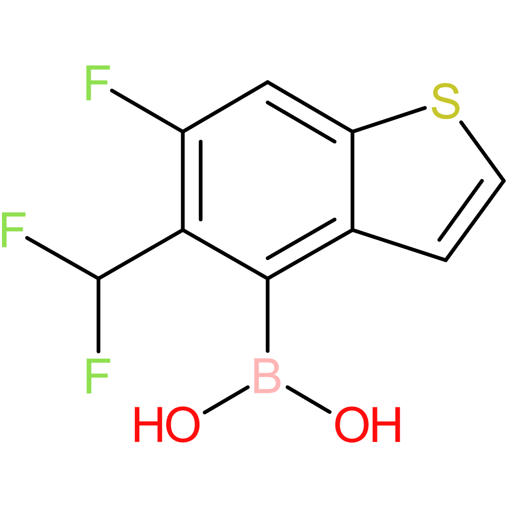 5-(difluoromethyl)-6-fluorobenzothiophene-4-boronic acid