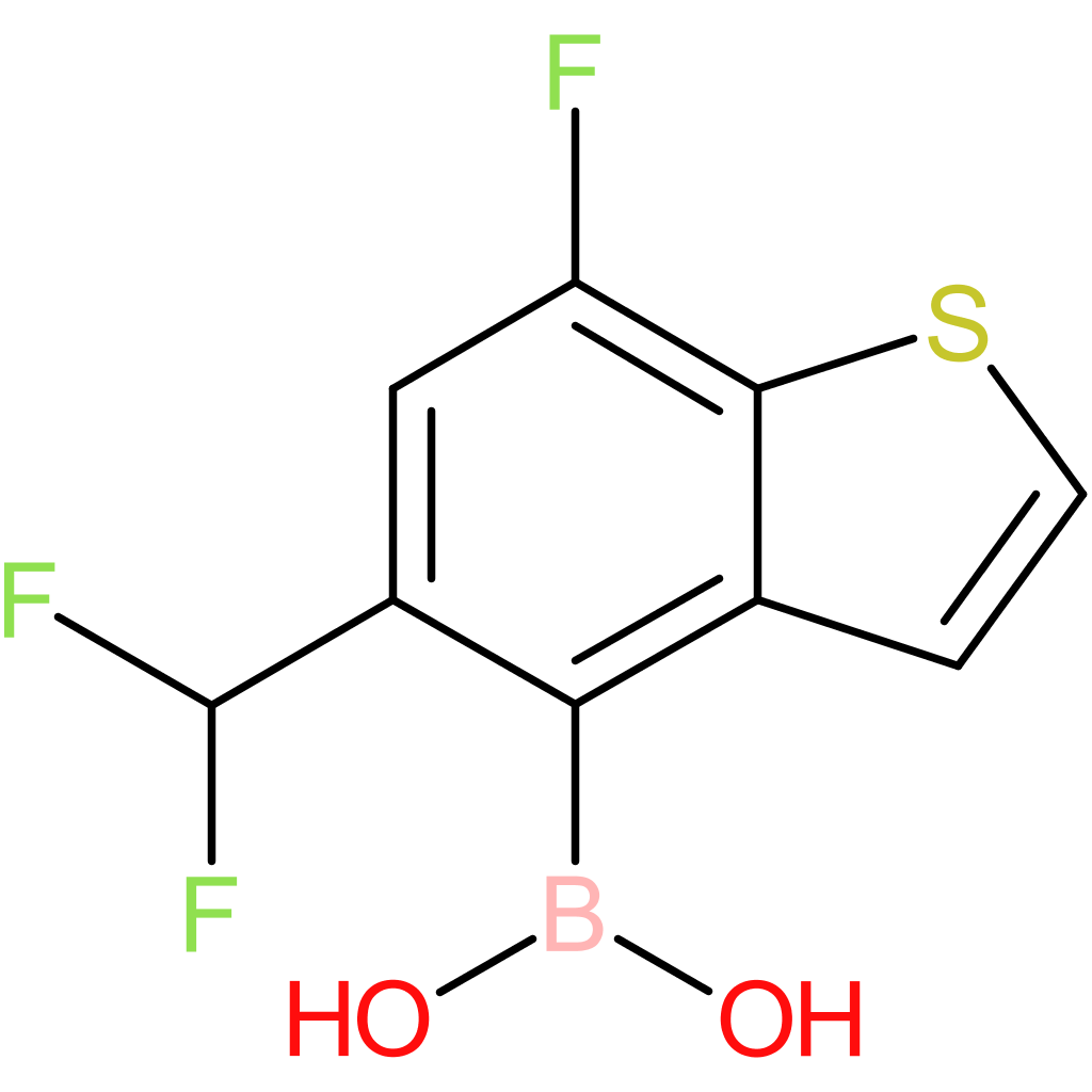 5-(difluoromethyl)-7-fluorobenzothiophene-4-boronic acid