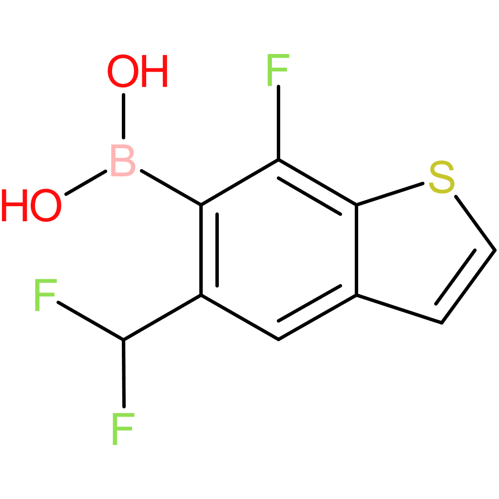 5-(difluoromethyl)-7-fluorobenzothiophene-6-boronic acid