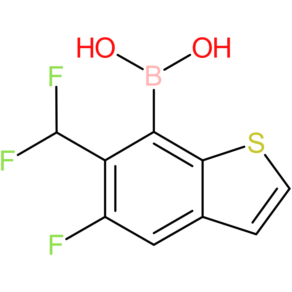 6-(difluoromethyl)-5-fluorobenzothiophene-7-boronic acid