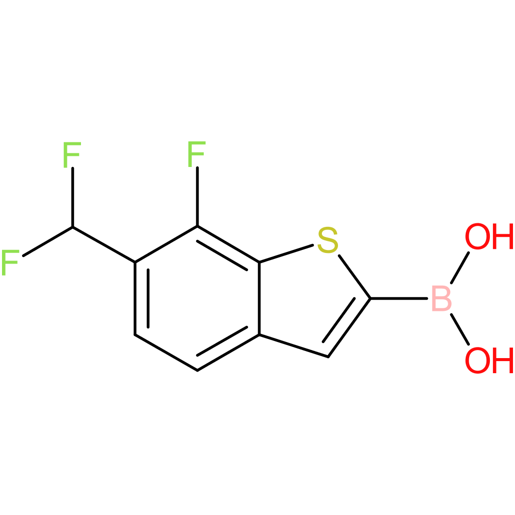 6-(difluoromethyl)-7-fluorobenzothiophene-2-boronic acid