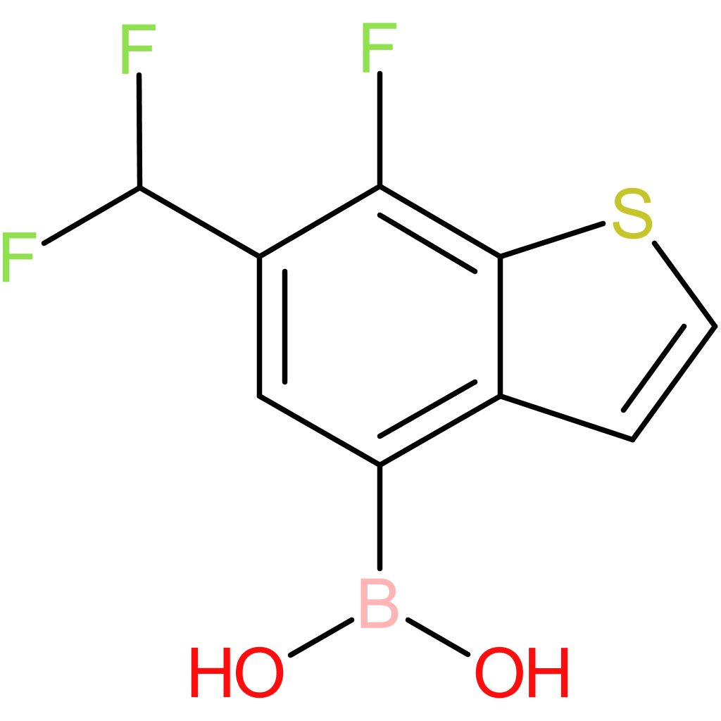 6-(difluoromethyl)-7-fluorobenzothiophene-4-boronic acid