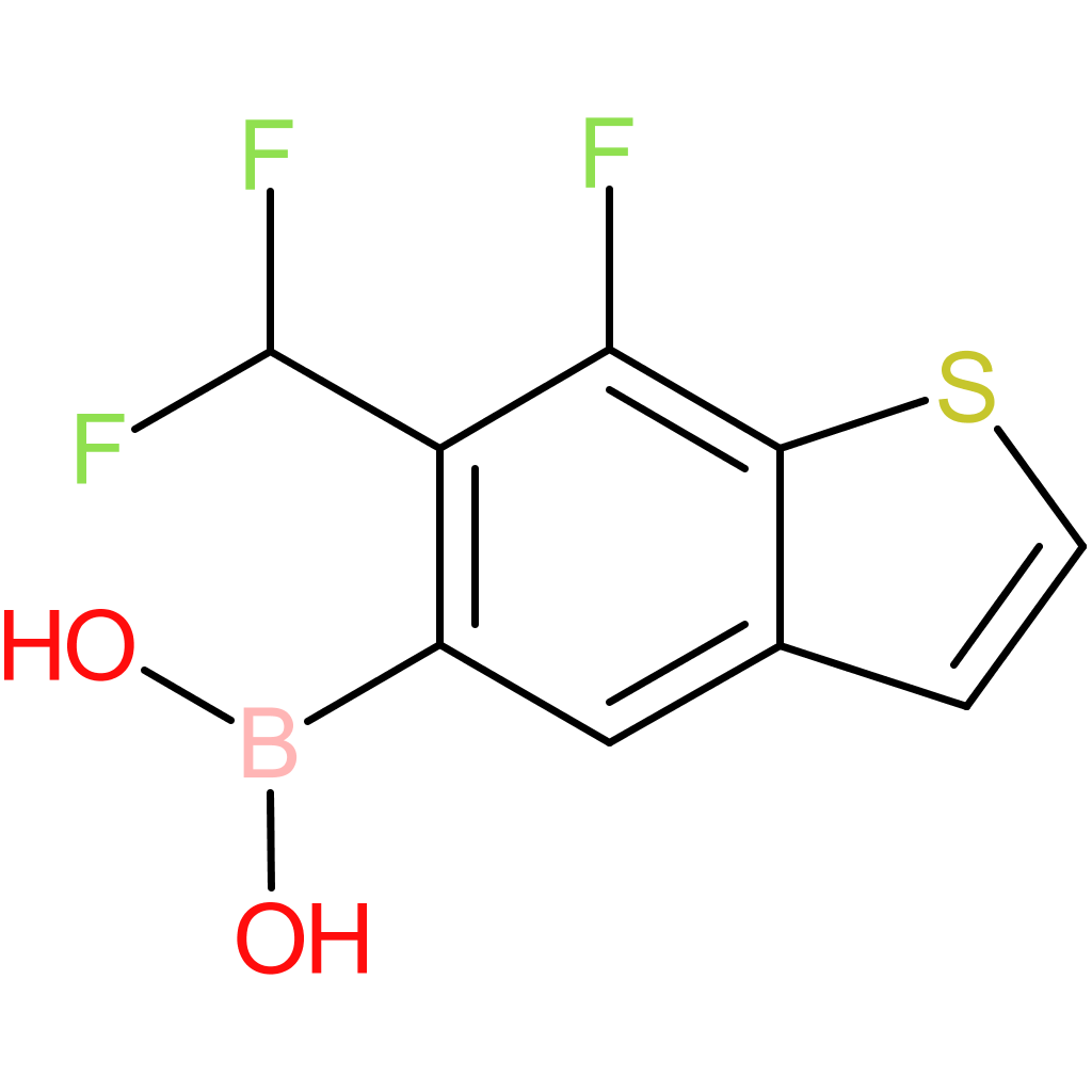 6-(difluoromethyl)-7-fluorobenzothiophene-5-boronic acid
