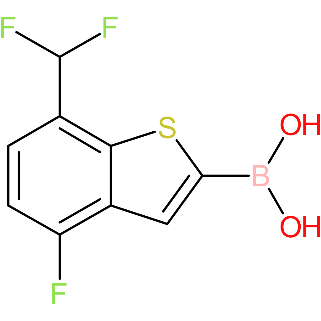 7-(difluoromethyl)-4-fluorobenzothiophene-2-boronic acid