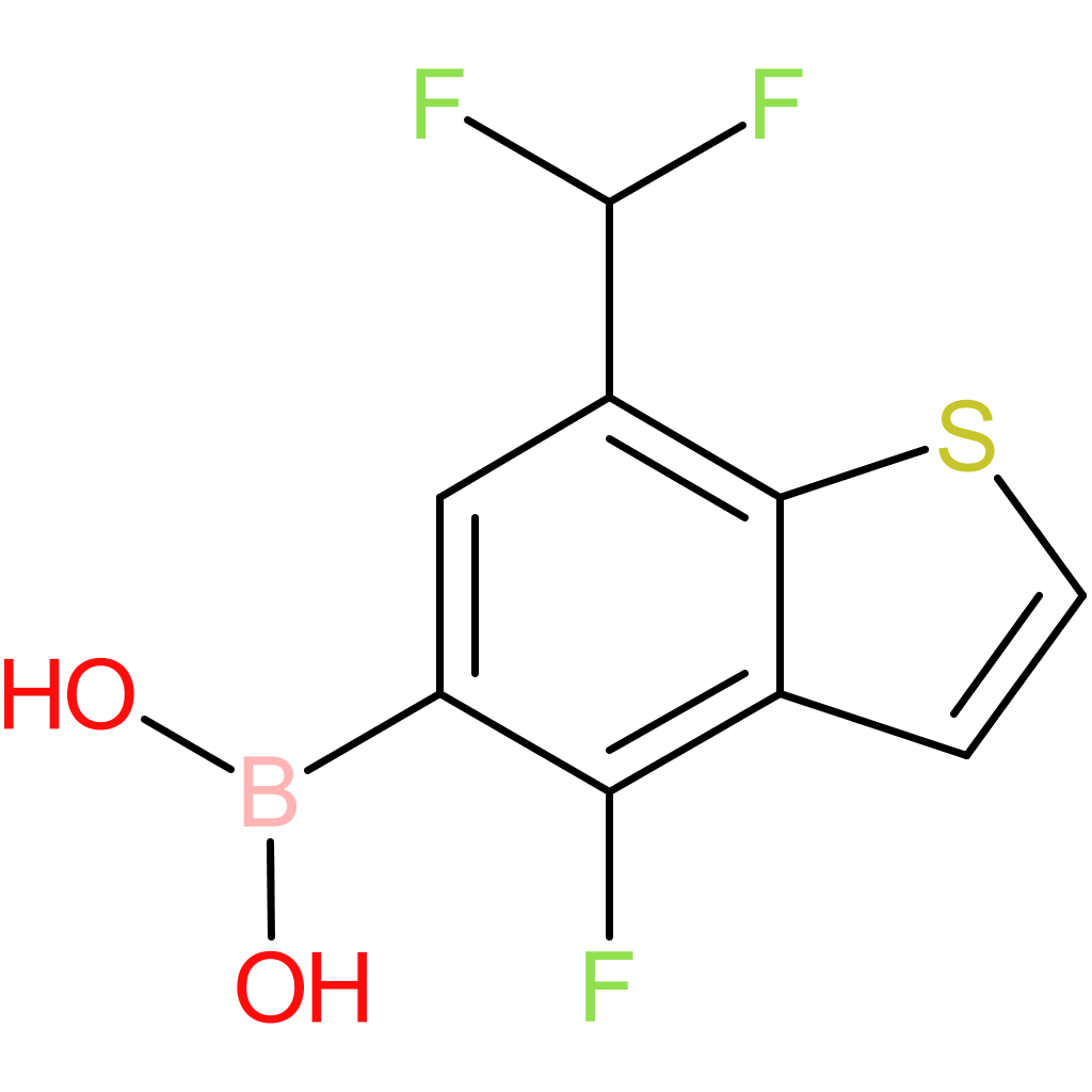 7-(difluoromethyl)-4-fluorobenzothiophene-5-boronic acid