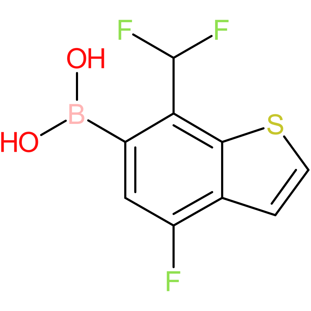 7-(difluoromethyl)-4-fluorobenzothiophene-6-boronic acid