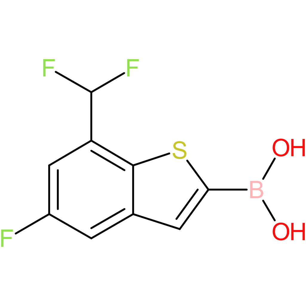 7-(difluoromethyl)-5-fluorobenzothiophene-2-boronic acid