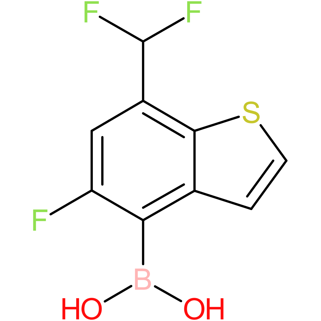 7-(difluoromethyl)-5-fluorobenzothiophene-4-boronic acid
