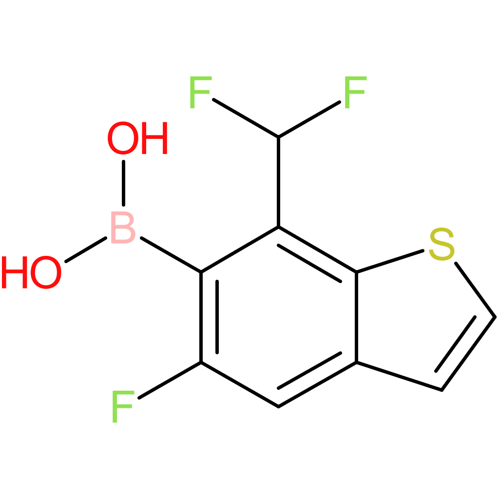 7-(difluoromethyl)-5-fluorobenzothiophene-6-boronic acid