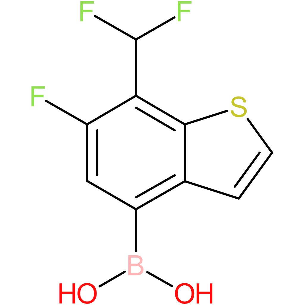 7-(difluoromethyl)-6-fluorobenzothiophene-4-boronic acid