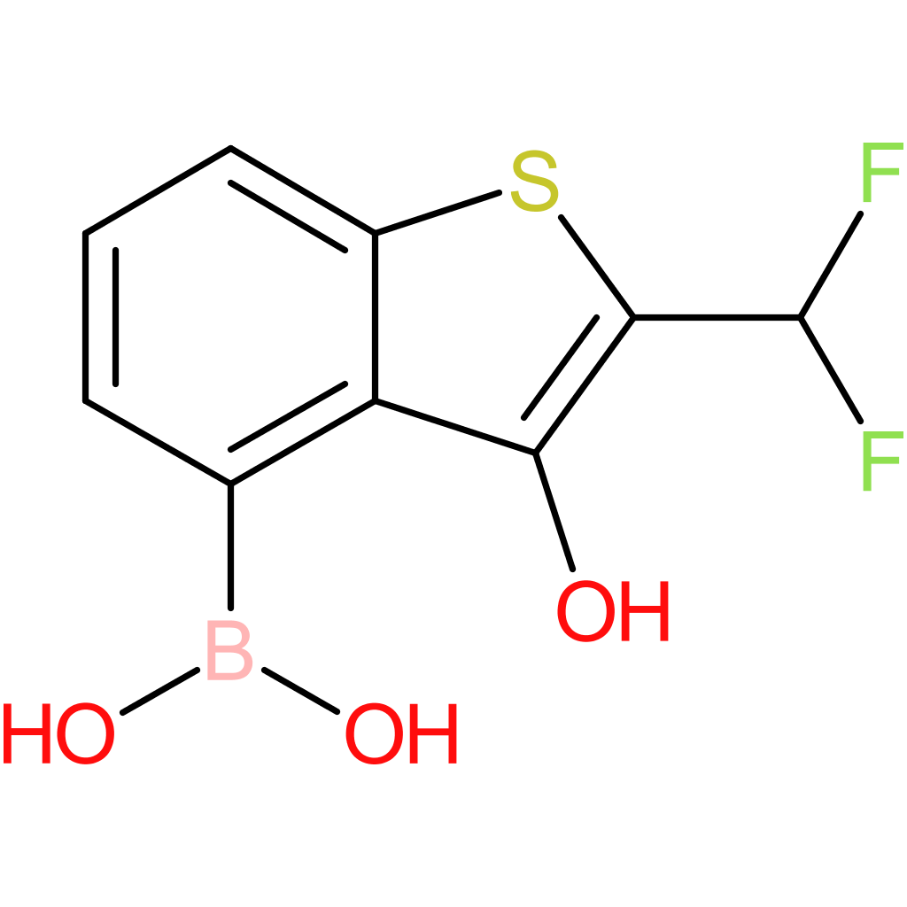 2-(difluoromethyl)-3-hydroxybenzothiophene-4-boronic acid
