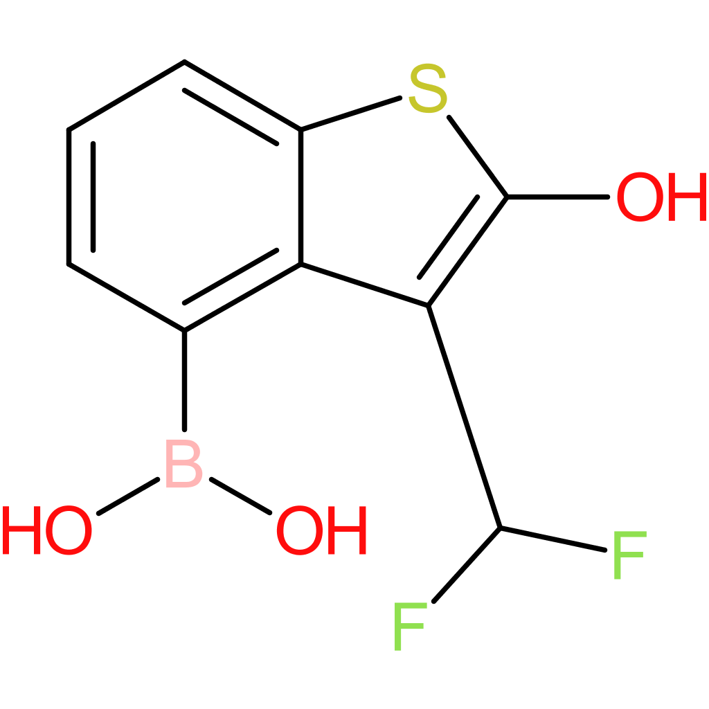 3-(difluoromethyl)-2-hydroxybenzothiophene-4-boronic acid