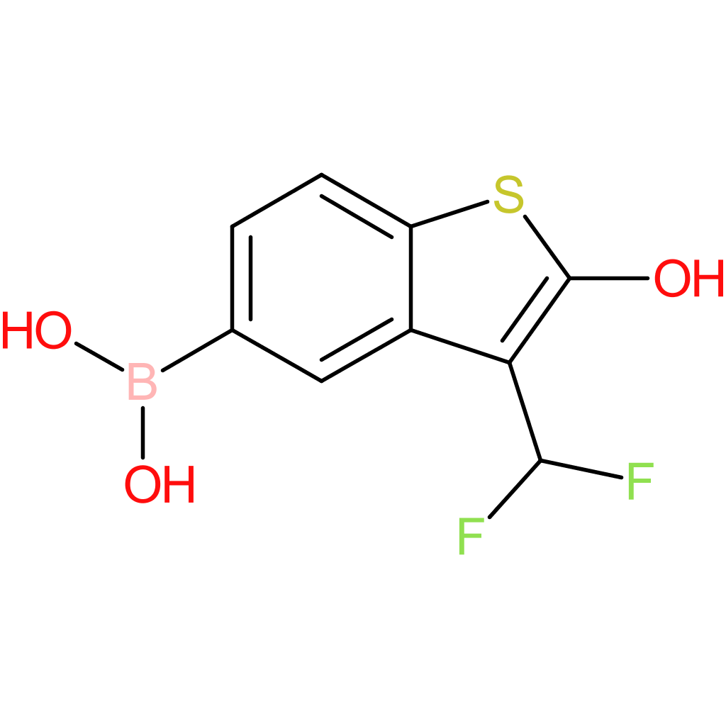 3-(difluoromethyl)-2-hydroxybenzothiophene-5-boronic acid