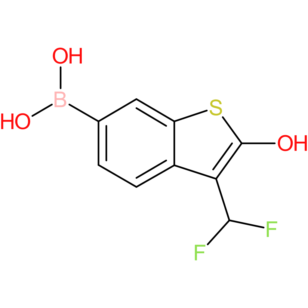 3-(difluoromethyl)-2-hydroxybenzothiophene-6-boronic acid