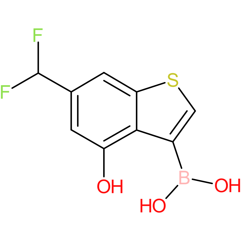 6-(difluoromethyl)-4-hydroxybenzothiophene-3-boronic acid