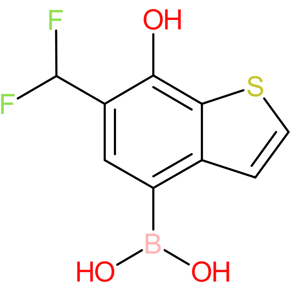 6-(difluoromethyl)-7-hydroxybenzothiophene-4-boronic acid