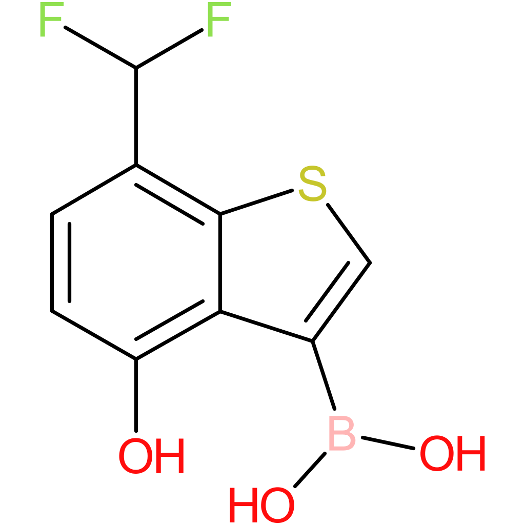 7-(difluoromethyl)-4-hydroxybenzothiophene-3-boronic acid